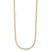 Herco 14K Polished 3.1mm Paperclip Link 18 inch Necklace