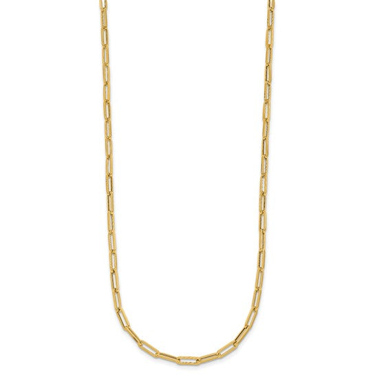 Herco 14K Polished 3.1mm Paperclip Link 18 inch Necklace