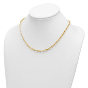 Herco 14K Polished 4mm Paperclip Link 18 inch Necklace