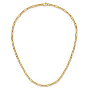 Herco 14K Polished 4mm Paperclip Link 18 inch Necklace