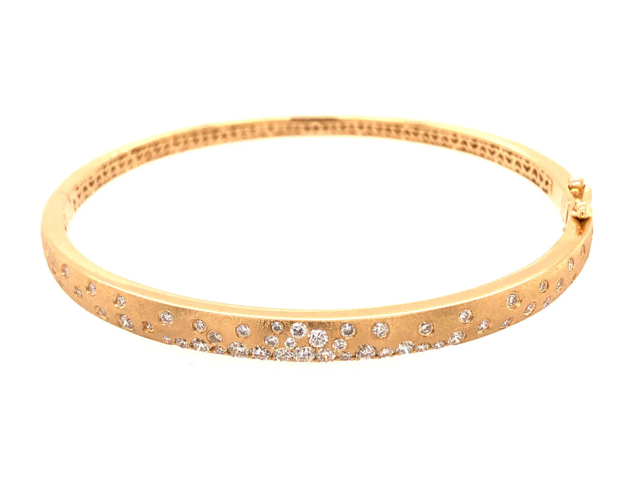 .83 Carat Diamond Confetti Diamond Bangle