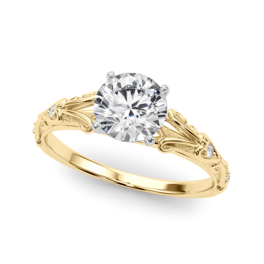 Vintage Style Diamond Setting