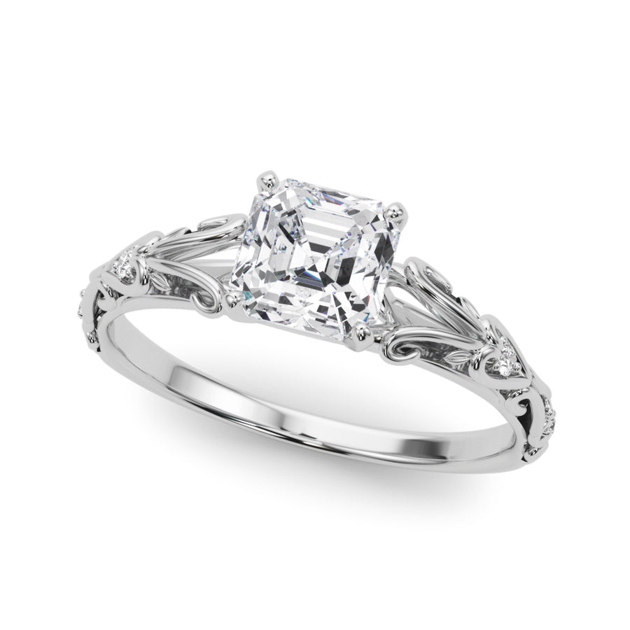 Vintage Style Diamond Setting