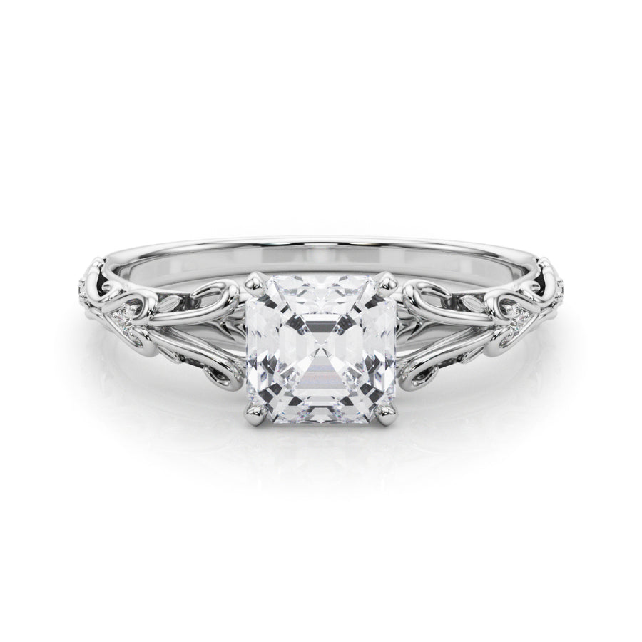 Vintage Style Diamond Setting