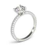 3 Row Diamond Pave Setting