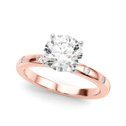 Burnish Set Diamond Solitaire