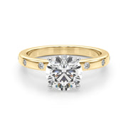 Burnish Set Diamond Solitaire