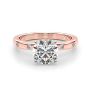 Burnish Set Diamond Solitaire