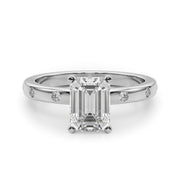 Burnish Set Diamond Solitaire