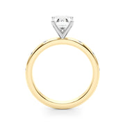 Burnish Set Diamond Solitaire