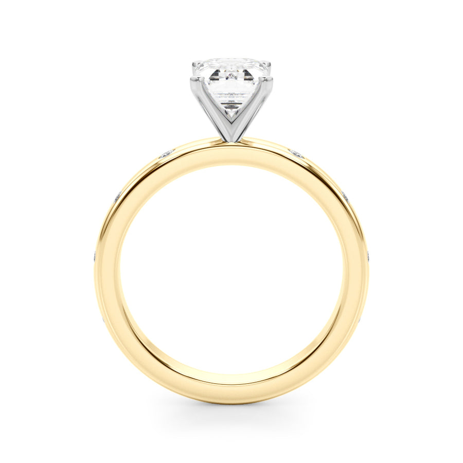 Burnish Set Diamond Solitaire