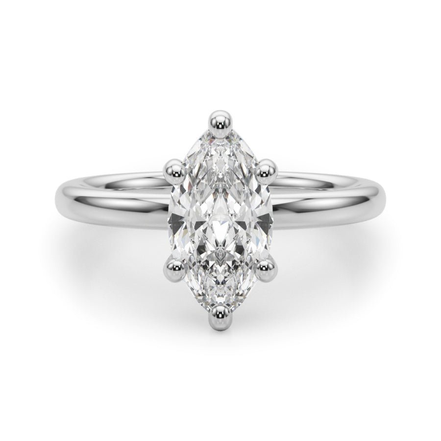 Marquise Low Set Solitaire