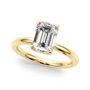 Emerald Cut Solitaire