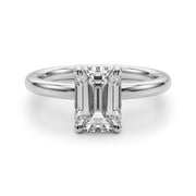 Emerald Cut Solitaire