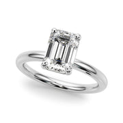 Emerald Cut Solitaire