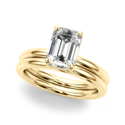 Emerald Cut Solitaire