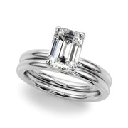 Emerald Cut Solitaire