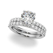 Round Prong Set Diamond Setting