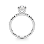 Round Prong Set Diamond Setting