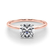 Classic 4-Prong Round Solitaire Setting