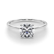 Classic 4-Prong Round Solitaire Setting