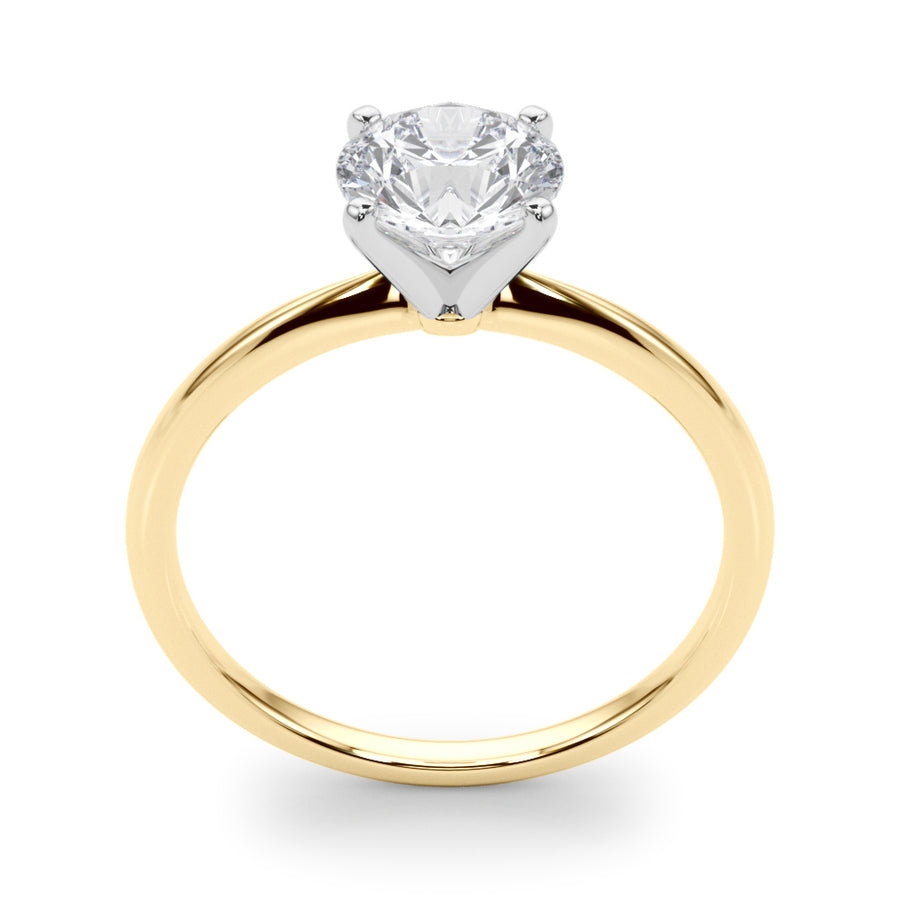 Classic 4-Prong Round Solitaire Setting