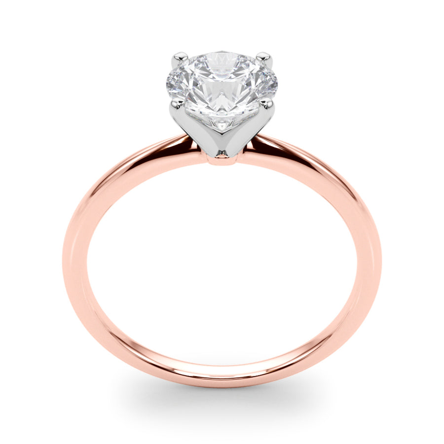 Classic 4-Prong Round Solitaire Setting