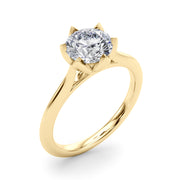 Tulip 6-prong Round Solitaire