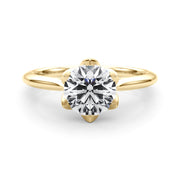 Tulip 6-prong Round Solitaire