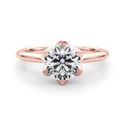 Tulip 6-prong Round Solitaire