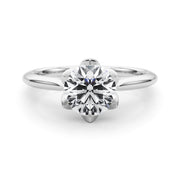 Tulip 6-prong Round Solitaire