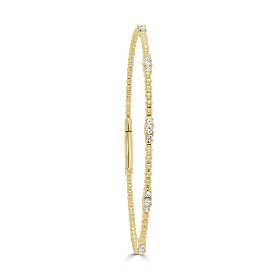 CB452 Flexible Diamond Bangle