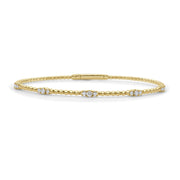 CB452 Flexible Diamond Bangle