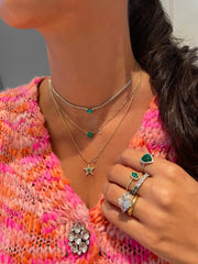 Emerald Heart Necklace