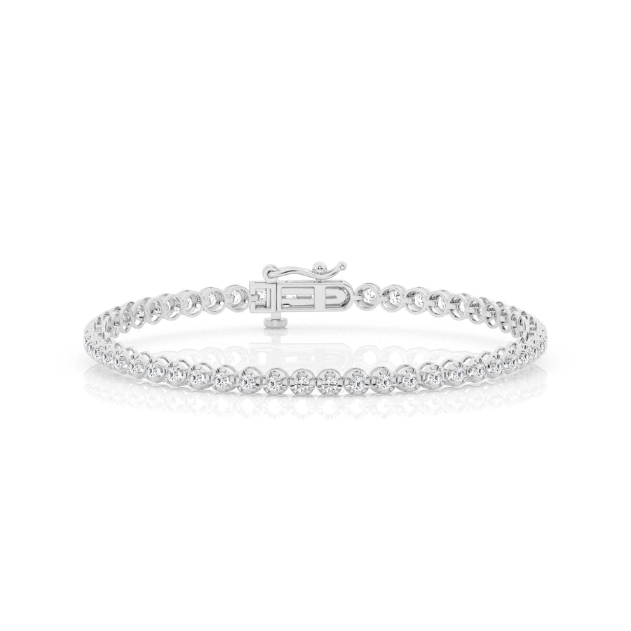 2 Carat Total Lab Grown Diamond Tennis Bracelet