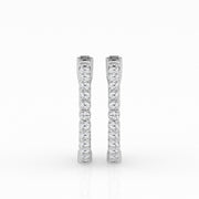 2.50 carat total Lab Grown Diamond Hoops