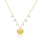 Yellow Gold Celestial Diamond Locket