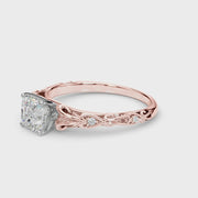 Vintage Style Diamond Setting