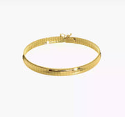 6mm Omega 14kt Yellow Gold Bracelet