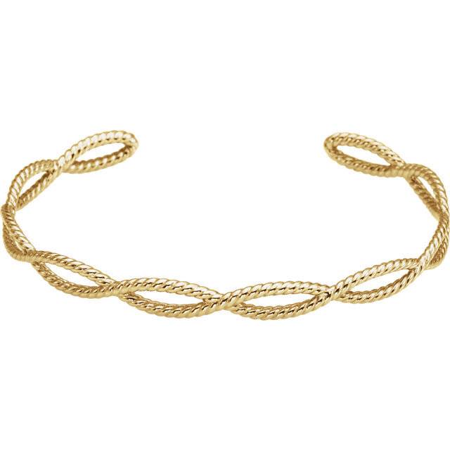 BRC760 Rope Cuff Bracelet