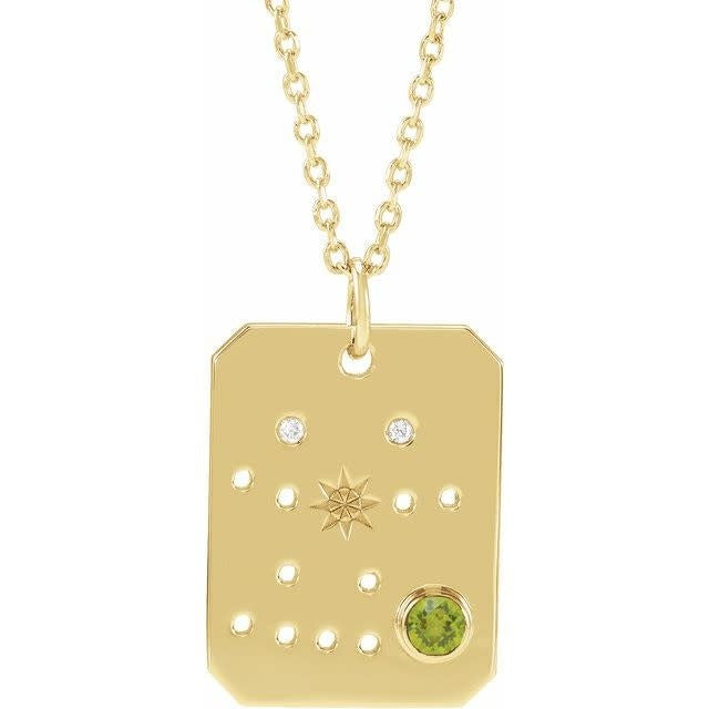 Gemini Constellation Necklace