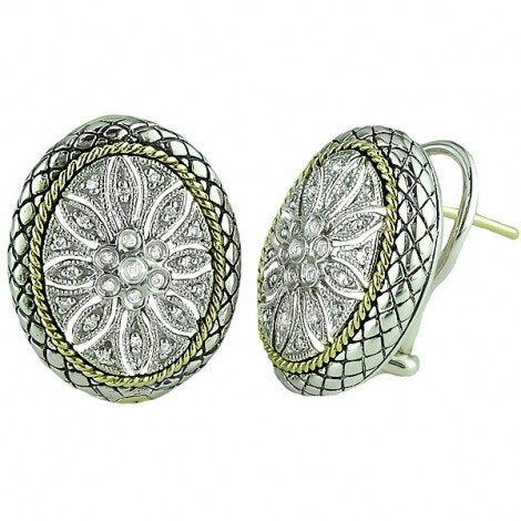 ACE88 Oval Diamond Earrings