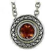 Andrea Candela Citrine Necklace  ACP79-C