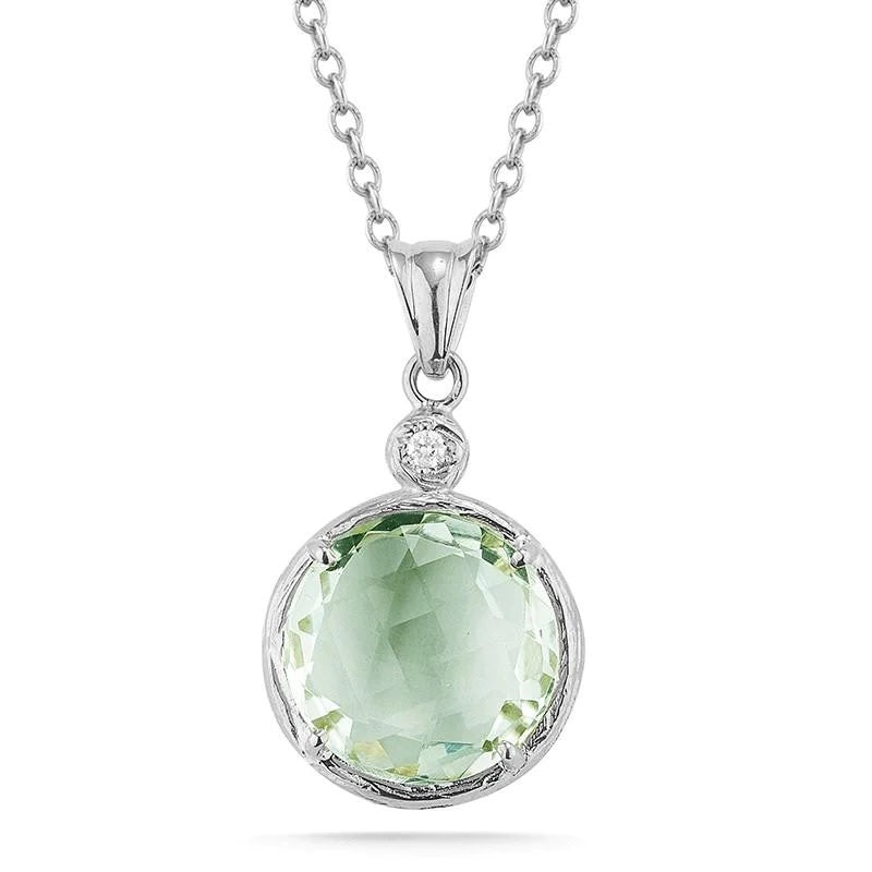 Green Amethyst Pendant store