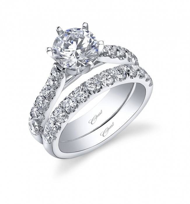 LC5291  tapering diamond setting