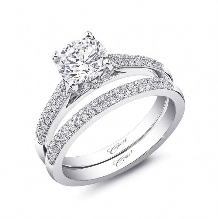 LC5446  2 Row Diamond Setting