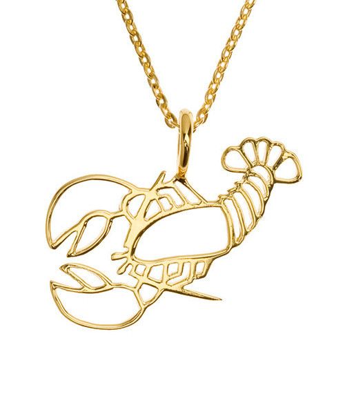 Samantha Faye Large Lobster Necklace