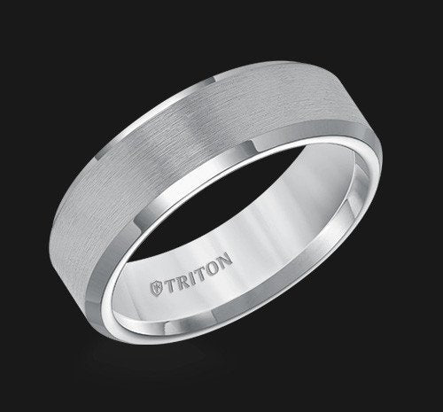 Triton tungsten wedding band 11-5572-C7