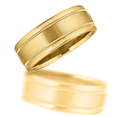 N00193 gents wedding band